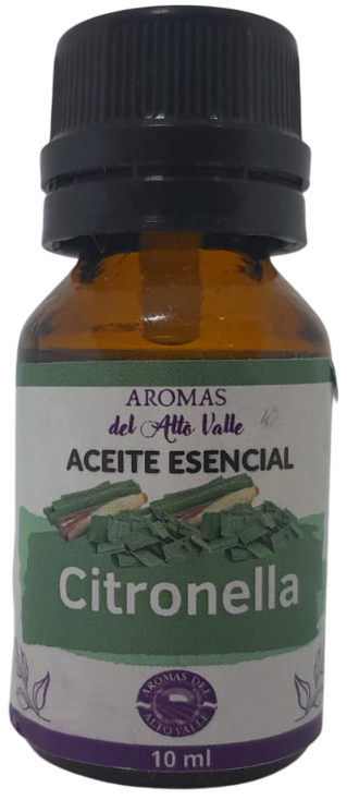 ACEITE ESENCIAL CITRONELLA AROMAS DEL ALTO VALLE X 10 ML