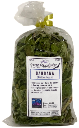 BARDANA CERRO DEL CONDOR X 25 GRS