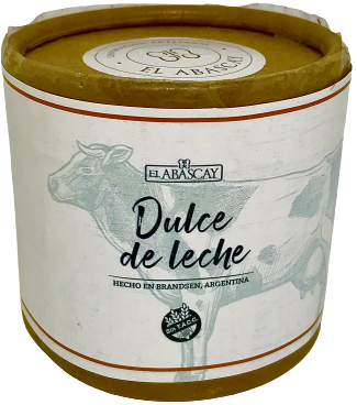 ​​​​DULCE LECHE EL ABASCAY CARTON X 500 GRS