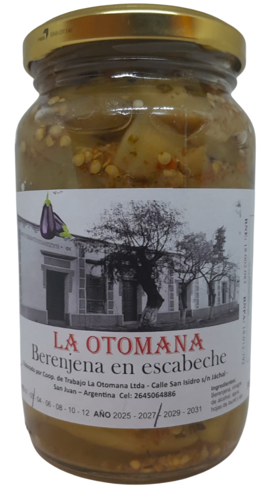 BERENJENA ESCABECHE LA OTOMANA X 460 GRS