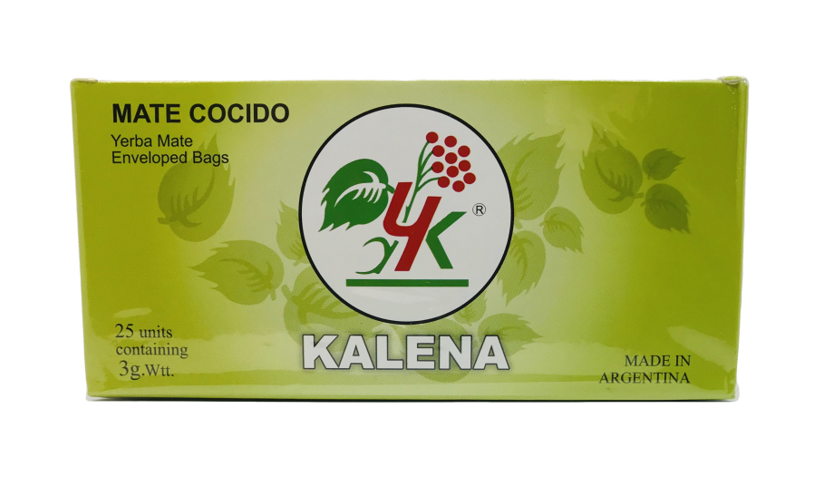 MATE COCIDO KALENA SAQUITOS X 25 U