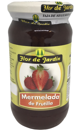 ​​​​​MERMELADA FRUTILLA FLOR DE JARDIN X 425 GRS