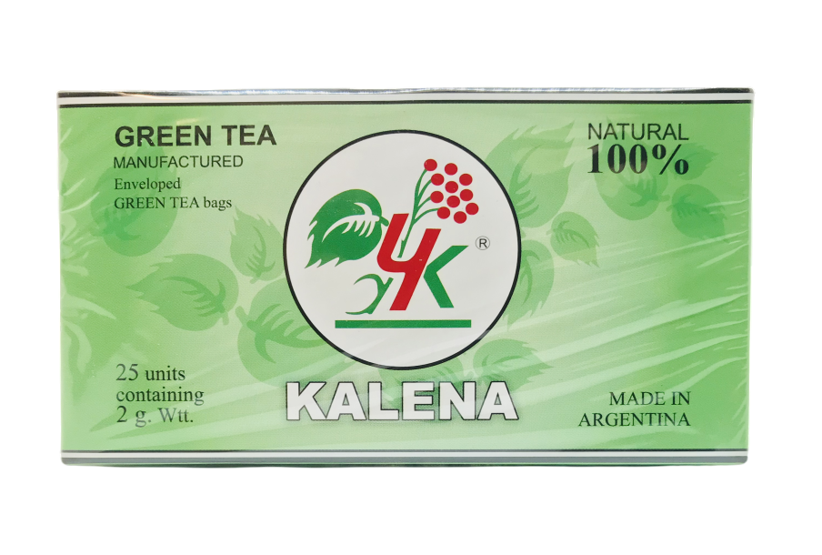 ​​​TE VERDE SAQUITOS KALENA X 25 U
