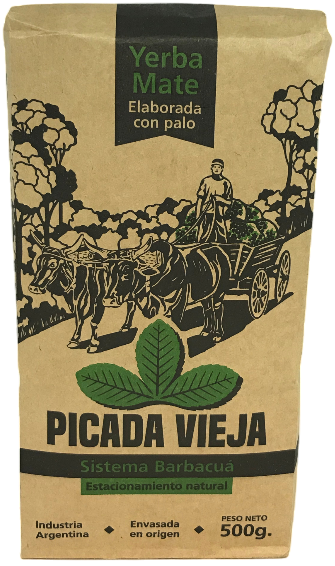 YERBA MATE SISTEMA BARBACUA PICADA VIEJA X 500 GRS