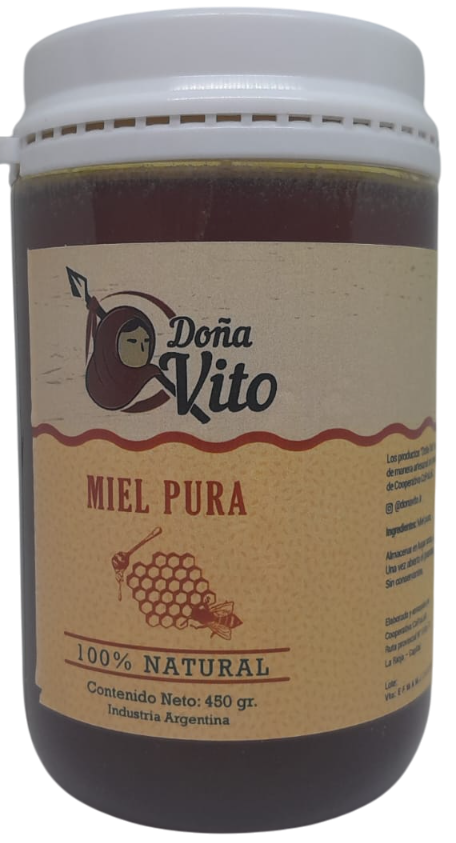 MIEL LIQUIDA DONA VITO X 500 GRS