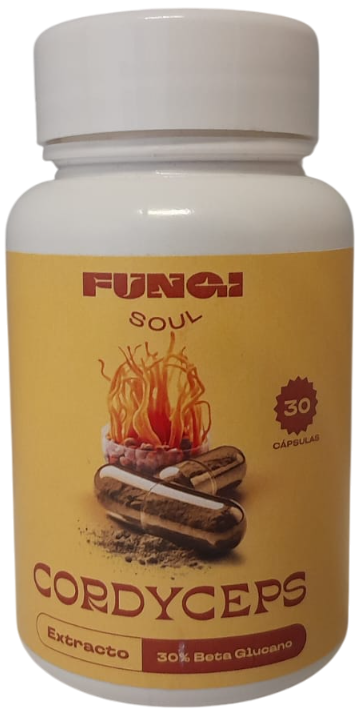 ADAPTOGENO CORDYCEPS FUNGI SOUL X 30 CAPSULAS