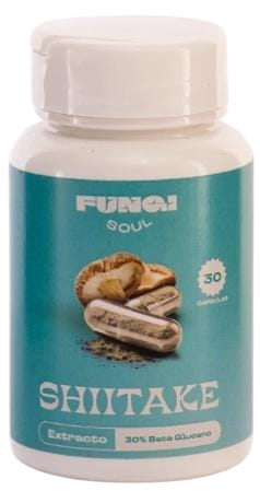 ADAPTOGENO SHIITAKE FUNGI SOUL X 30 CAPSULAS