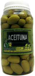 [p0230] ACEITUNA VERDE CUCHIYACO PET X 500 GRS