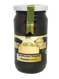 [p1068] ACEITUNAS NEGRAS PREMIUM LATILLAN X 330 GRS