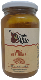 [p0674] LIMAS EN ALMIBAR DONA VITO X 450 GRS