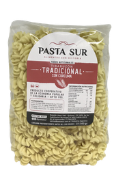 [p0122] ​​​​FIDEOS AGROECOLÓGICOS TIRABUZON TRADICIONAL PASTA SUR X 500 GRS