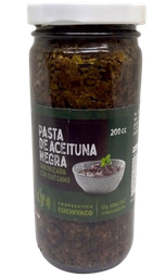 [p0287] PASTA ACEITUNA NEGRA CUCHIYACO X 200 GRS