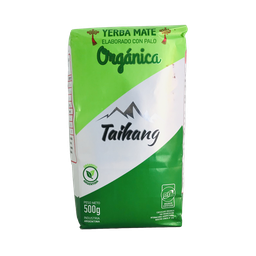 [p0405] YERBA MATE ORGANICA TAIHANG X 500 GRS